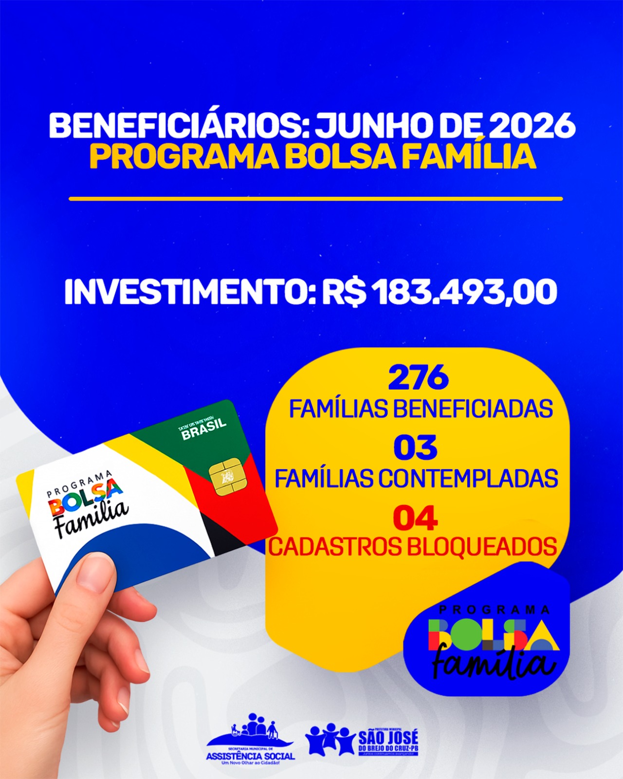 Leia mais sobre o artigo Programa Bolsa Família: Benefícios Liberados – Junho de 2026